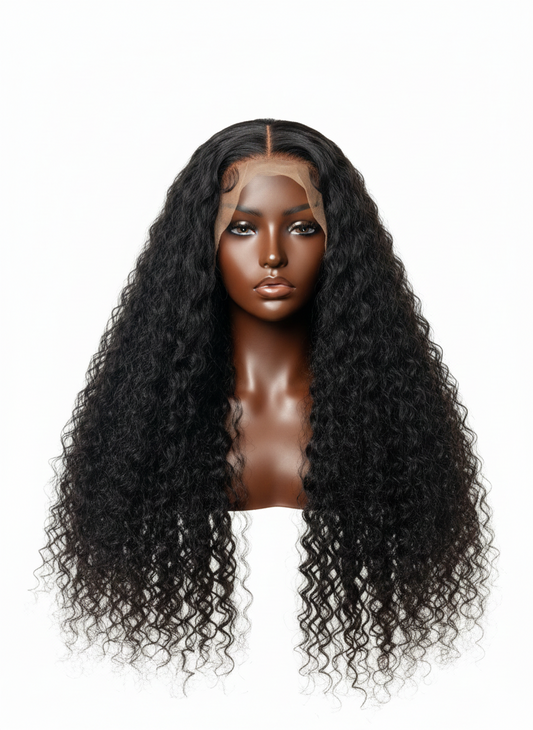 28" Super Double Drawn Burmese Curls Wig