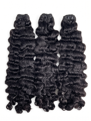 28" Burmese Curls Bundle - Black